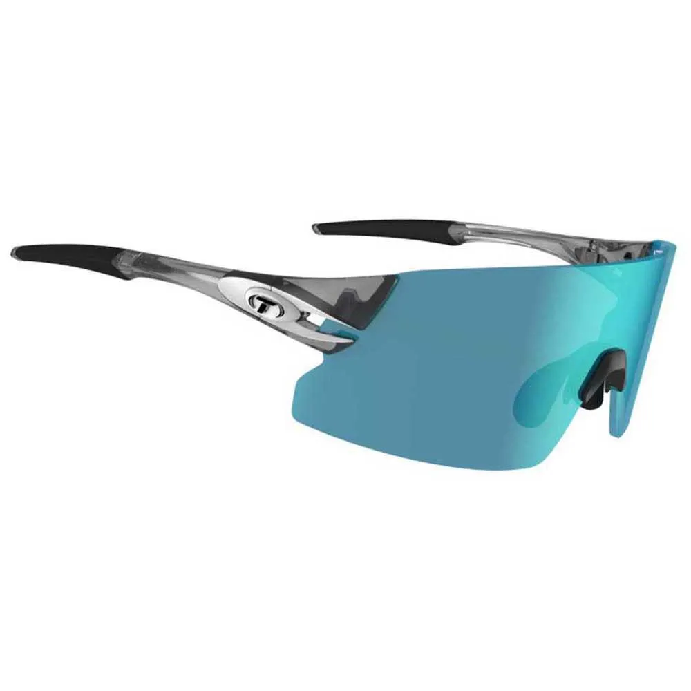 Tifosi Rail Xc Interchangeable Solbriller, Crystal smoke, Clarion Blue/CAT3 + AC Red/CAT2 + Clear/CAT0