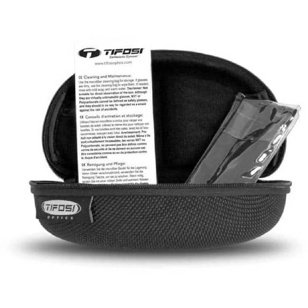 Tifosi Sledge Clarion Fototec Solbriller unisex, Matte black, Clarion Red/CAT3 Tifosi Sledge Clarion Fototec Solbriller unisex, Matte black, Clarion Red/CAT3