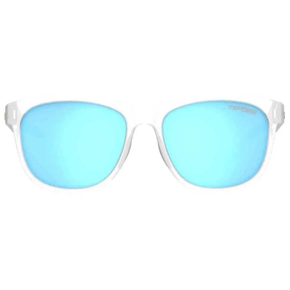 Tifosi Swank Clarion Polariserte Solbriller, Satin clear, Clarion Blue Polarized/CAT3