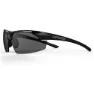 Tifosi Track Solbriller, Gloss black, Smoke/CAT3