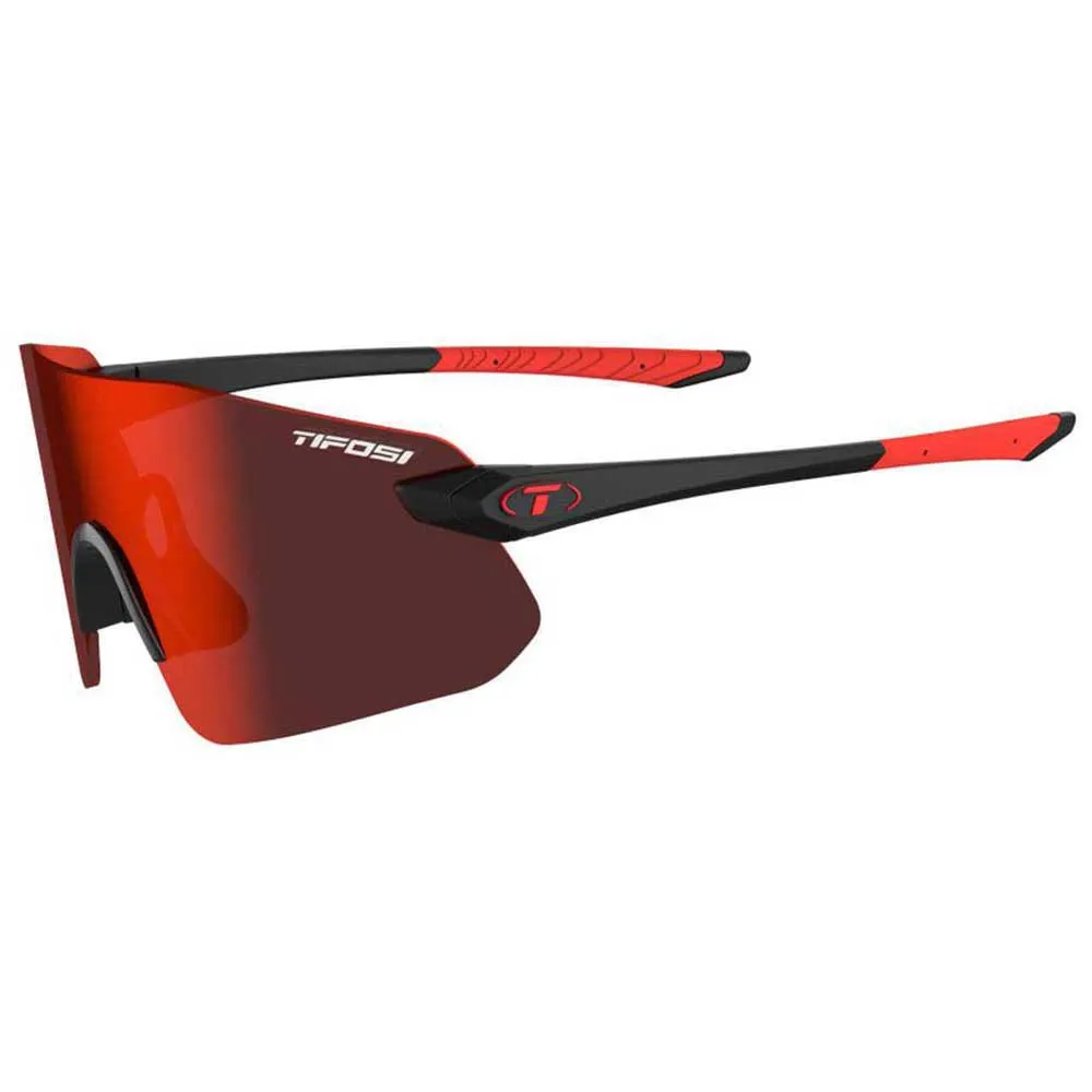 Tifosi Vogel Sl Solbriller, Matte black, Smoke Red/CAT3 Tifosi Vogel Sl Solbriller, Matte black, Smoke Red/CAT3