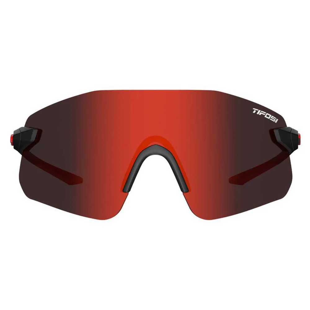 Tifosi Vogel Sl Solbriller, Matte black, Smoke Red/CAT3 Tifosi Vogel Sl Solbriller, Matte black, Smoke Red/CAT3