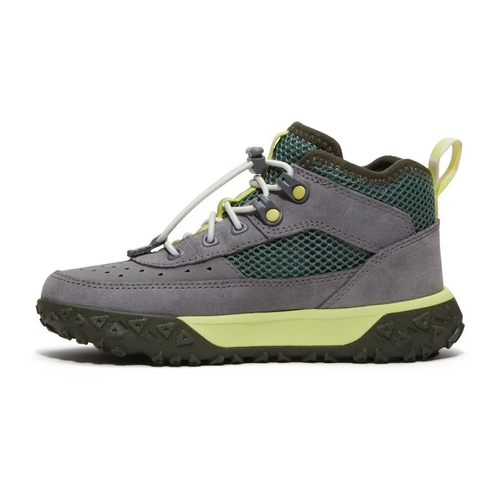 Timberland Greenstride Motion 6 Bungee Tursko For Småbarn, Medium grey suede, EU 22