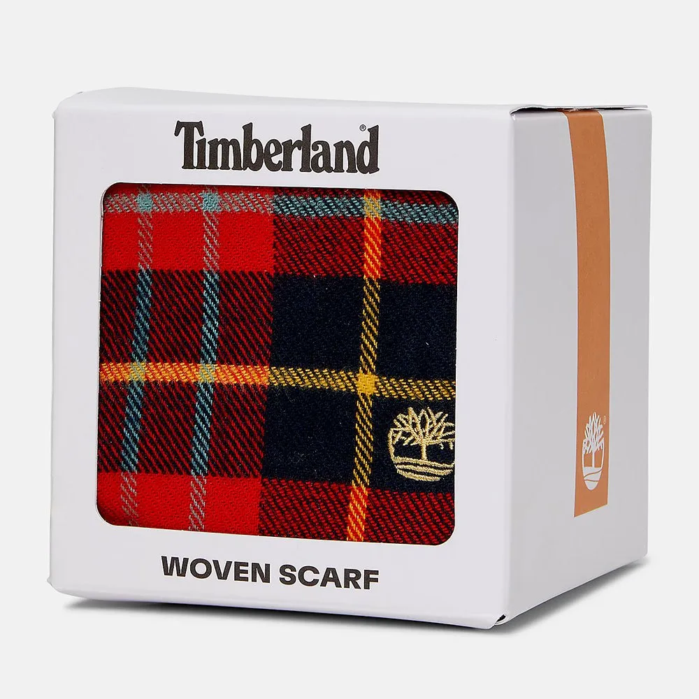 Timberland Plaid Smart Casual Skjerf, Aura orange Timberland Plaid Smart Casual Skjerf, Aura orange