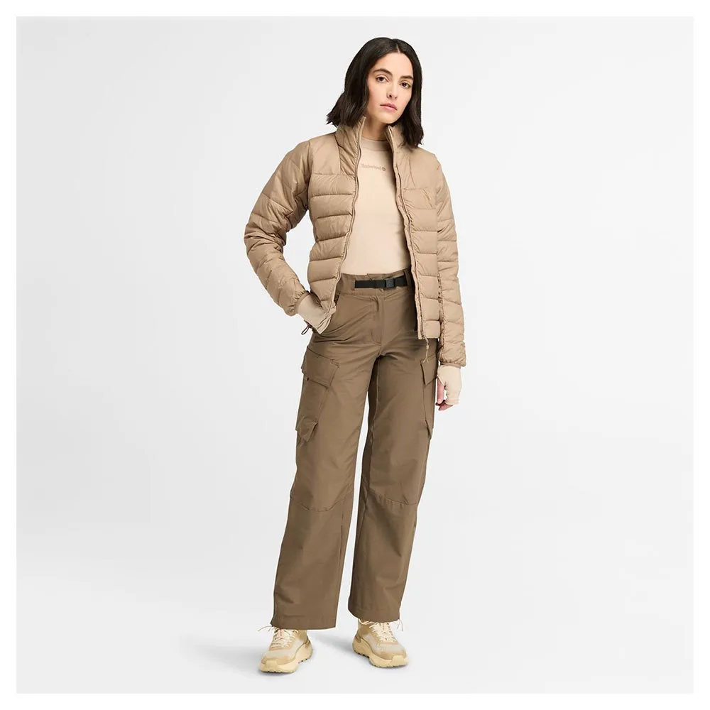 Timberland Polartec Wicking Langarmet T-skjorte, Angora / taupe