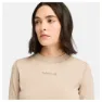 Timberland Polartec Wicking Langarmet T-skjorte, Angora / taupe
