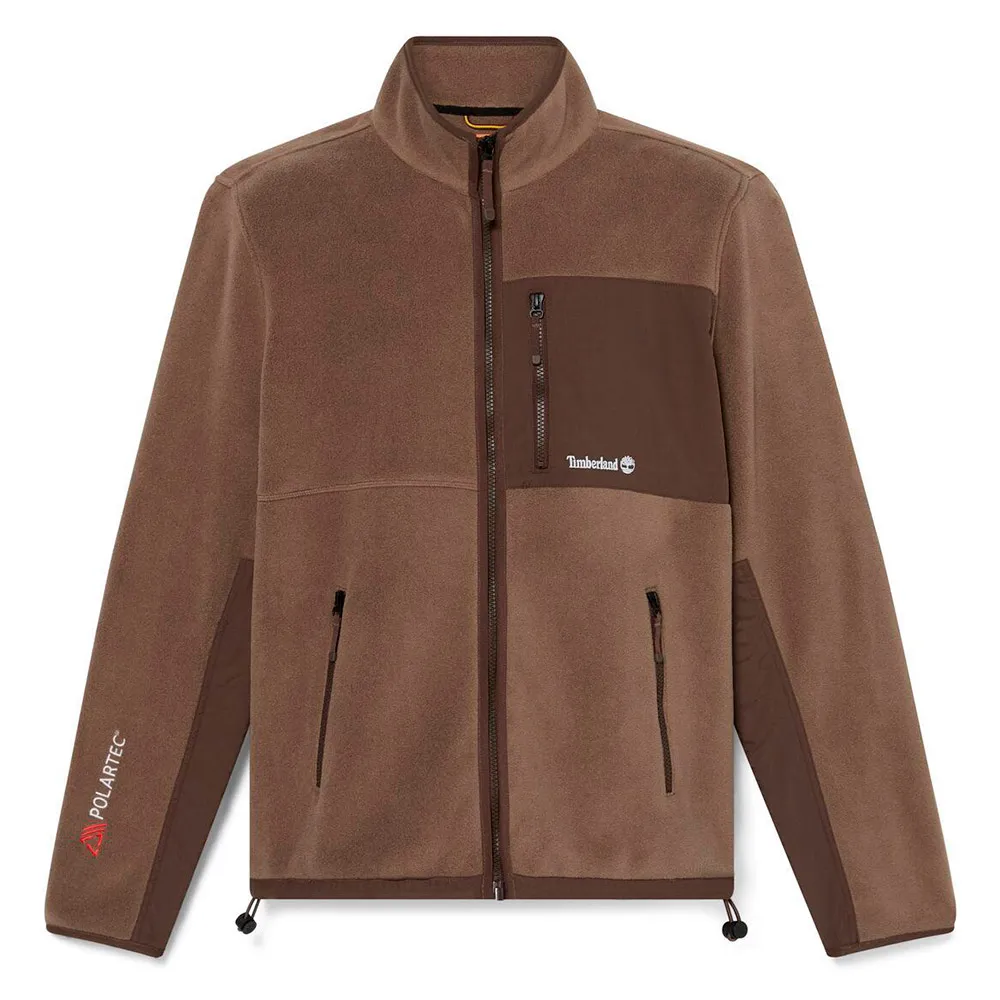 Timberland Sherburne Polartec 200 Mix Media Fleecejakke Med Full Glidelås