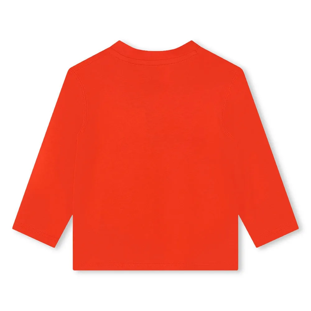 Timberland T60251 Langarmet T-skjorte, Tangello, 18MON