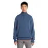 Timberland Williams River Cotton Yd Halv Glidelås Genser, Dark denim