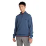 Timberland Williams River Cotton Yd Halv Glidelås Genser, Dark denim