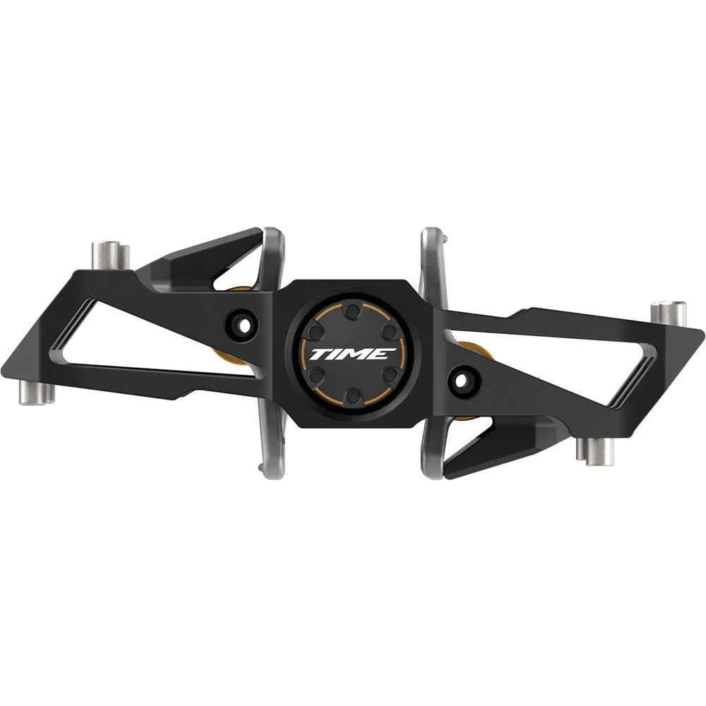 Time Speciale 12 Large Sykkelpedaler, Black / gold, One Size