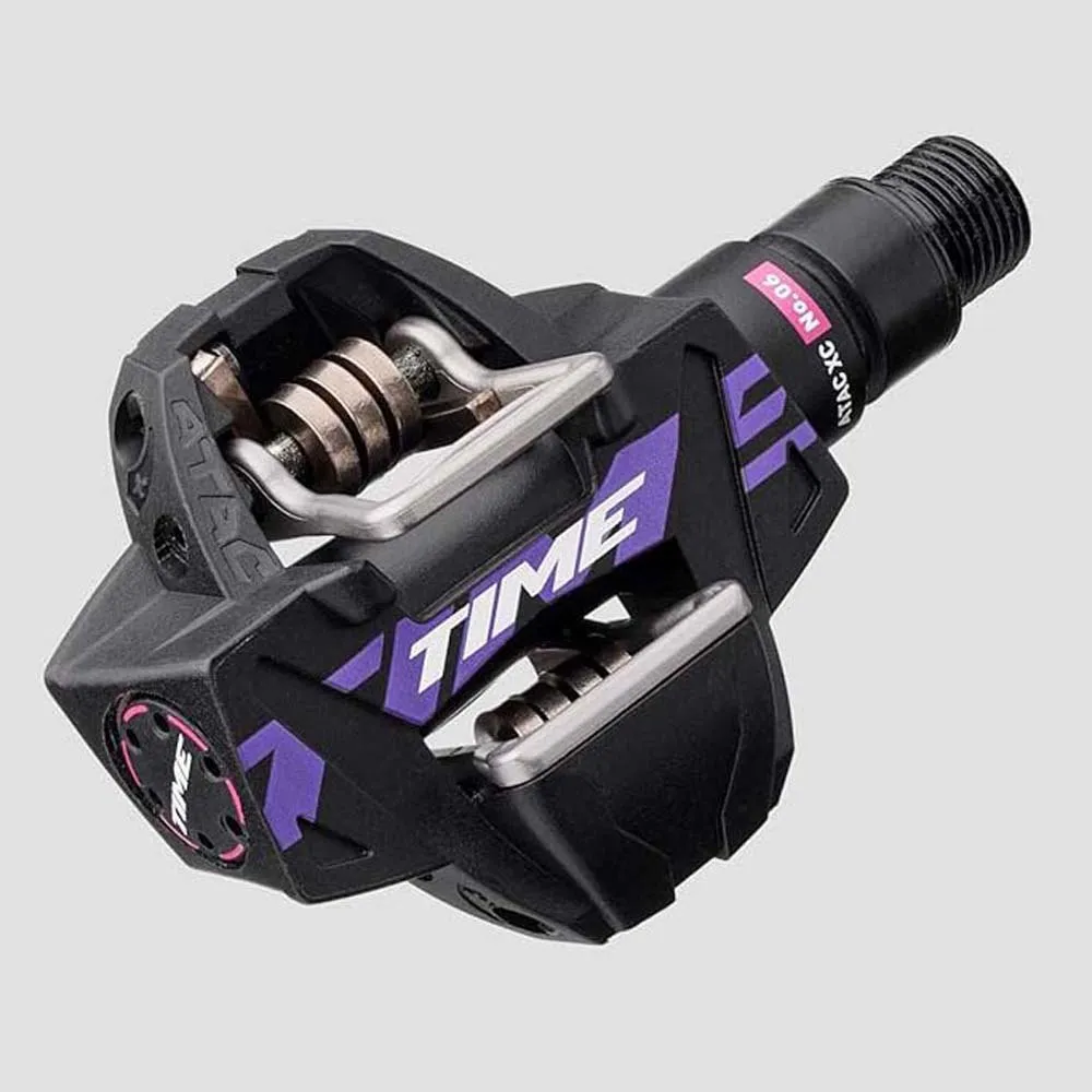 Time Xc 6 Atac Standard Sykkelpedaler Refurbished, Black purple, One Size