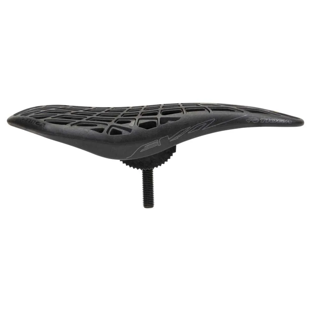 Tioga D-spyder Evo Pivotal Sykkelsete, Black, 100mm Tioga D-spyder Evo Pivotal Sykkelsete, Black, 100mm