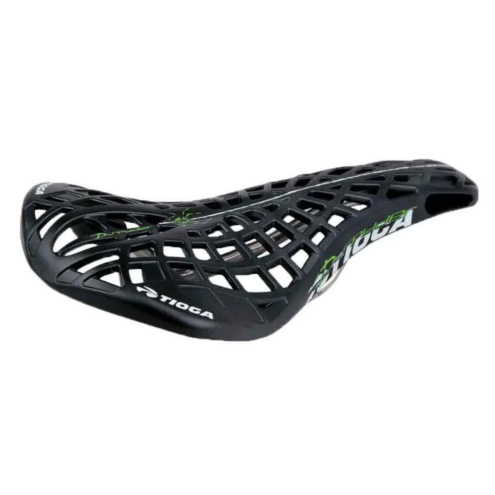 Tioga D-spyder Original Sykkelsete, Black, 130mm
