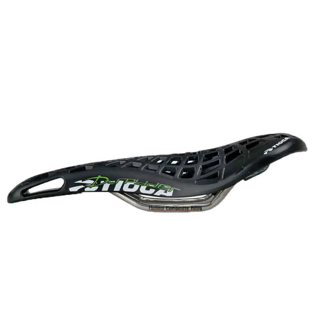 Tioga D-spyder Original Sykkelsete, Black, 130mm