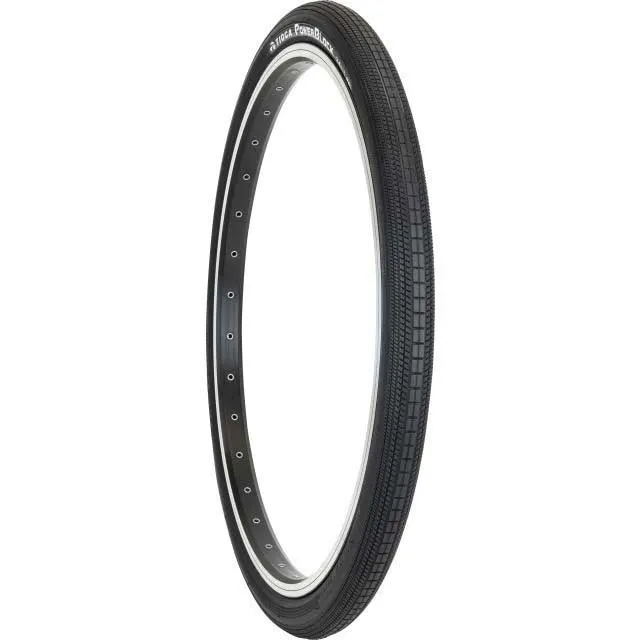 Tioga Powerblock S-spec 20´´ X 1.125 Urbandekk, Black, 20" x 1.125, Sykkeldekk