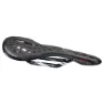 Tioga Spyder Stratum Carbon Sykkelsete, Black / black smoke, 135mm