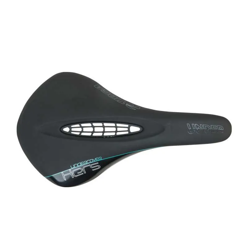 Tioga Undercover Hers Carbon Sykkelsete, Black, 153mm