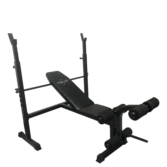Titan LIFE Essential Bench II Treningsbenk, Svart