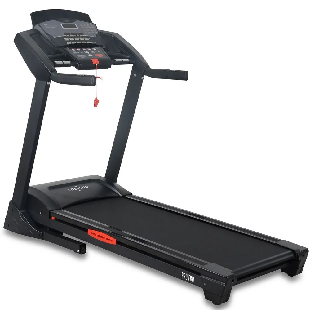 Titan LIFE Treadmill T80 Pro, Tredemøller, Svart