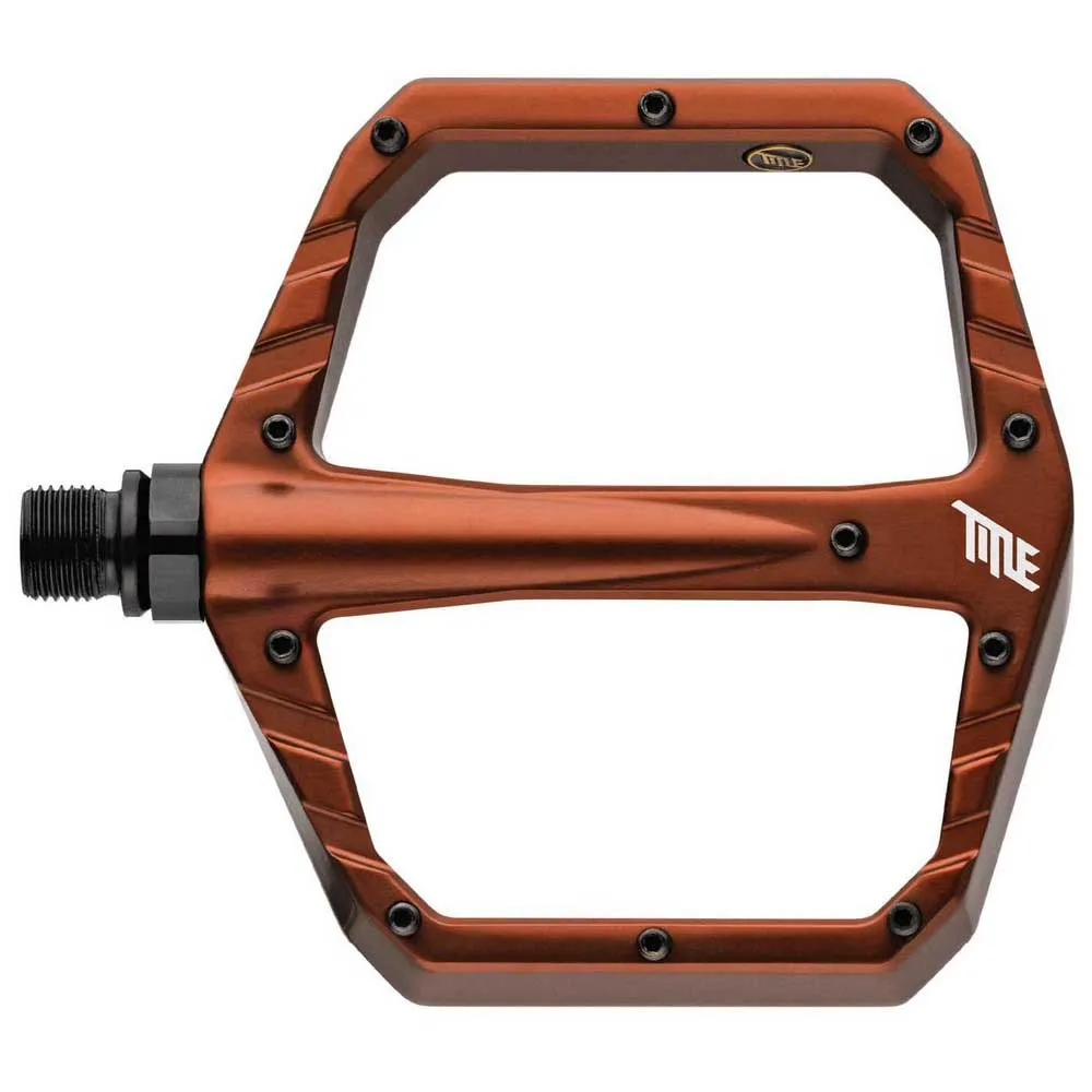 Title Connect 6061-t6 Aluminium Sykkelpedaler, Bronze, One Size