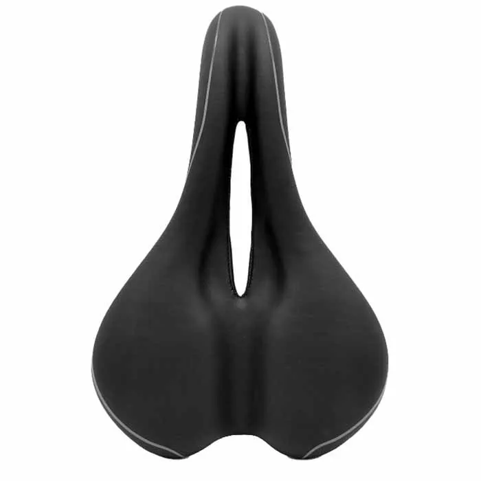 Töls Comfort City Sykkelsete, Black, One Size