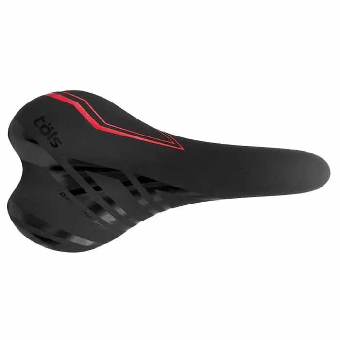 Töls Flat Performance Sykkelsete, Black, One Size