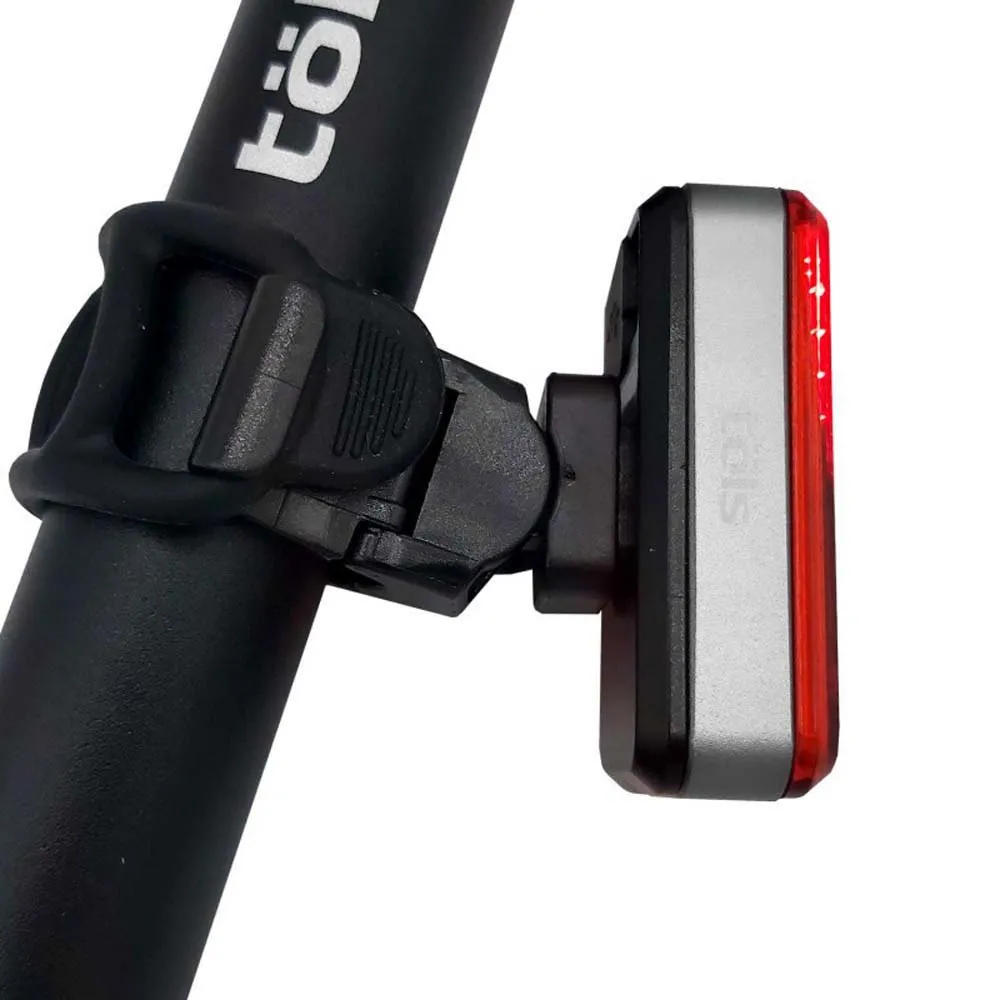 Töls Lexia Pro Usb Baklys, Black / red, One Size