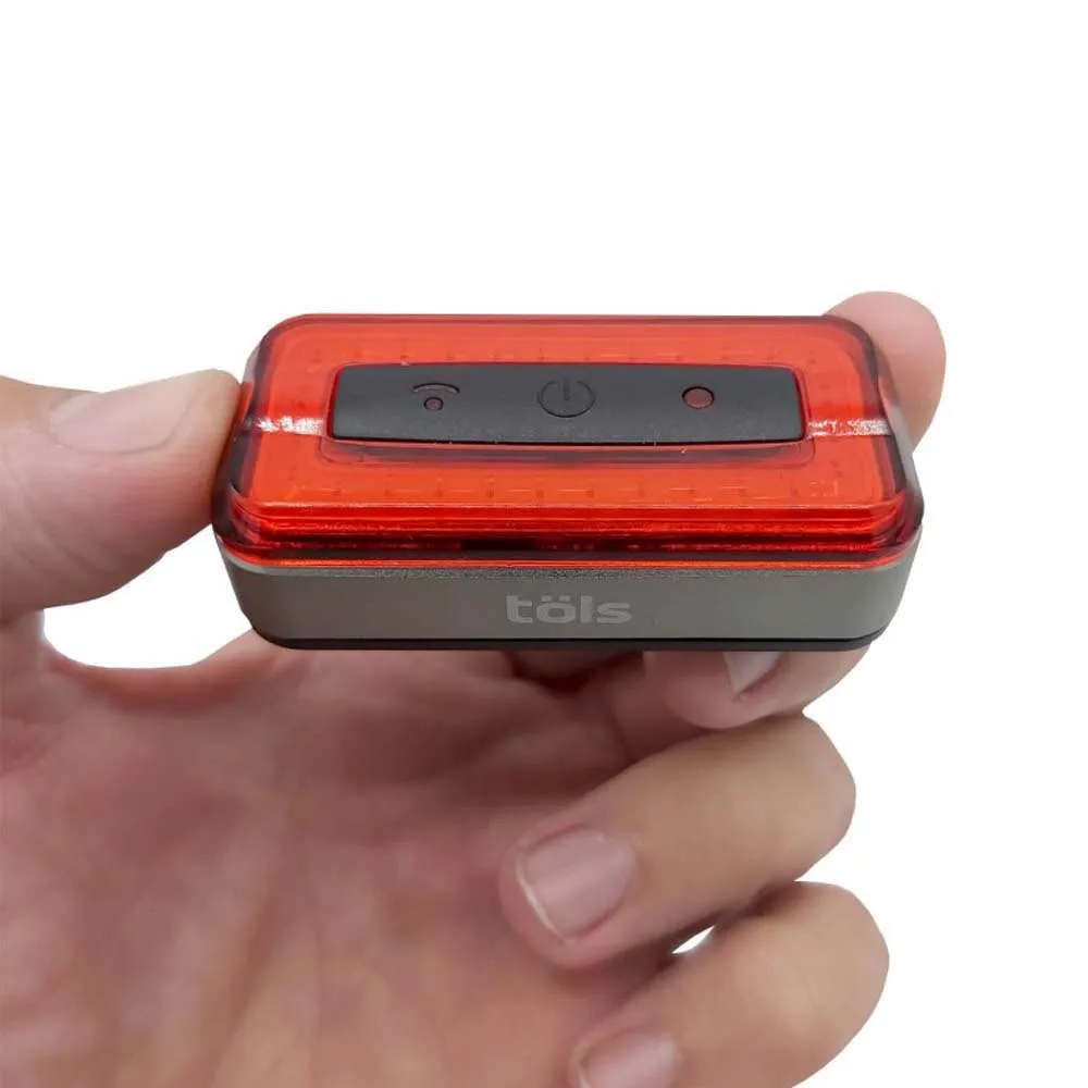 Töls Lexia Pro Usb Baklys, Black / red, One Size