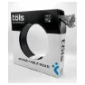 Töls Road Bremsekabel 100 Enheter, Black / white, One Size