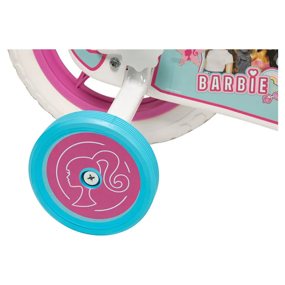 Toimsa Bikes 12´´ En71 Barbie Sykkel, Multicolor, 3-4Y, Barnesykkel