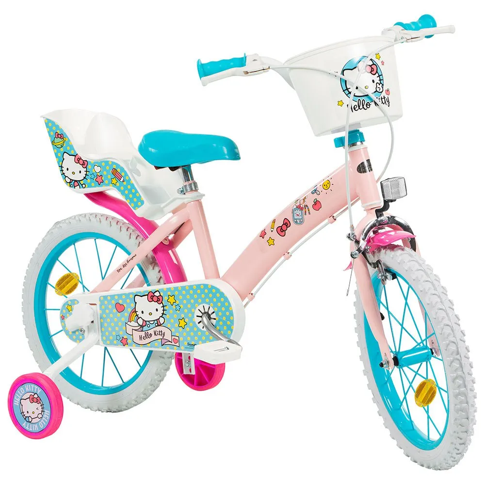 Toimsa Bikes Hello Kitty 16´´ Sykkel, Pink, 5-7Y, Barnesykkel