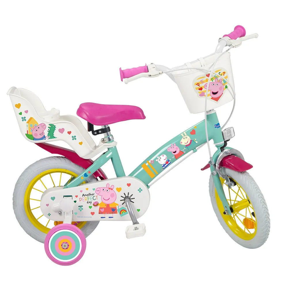 Toimsa Bikes Peppa Pig 12´´ Sykkel Refurbished, Blue marine, 3-4Y, Barnesykkel Toimsa Bikes Peppa Pig 12´´ Sykkel Refurbished, Blue marine, 3-4Y, Barnesykkel