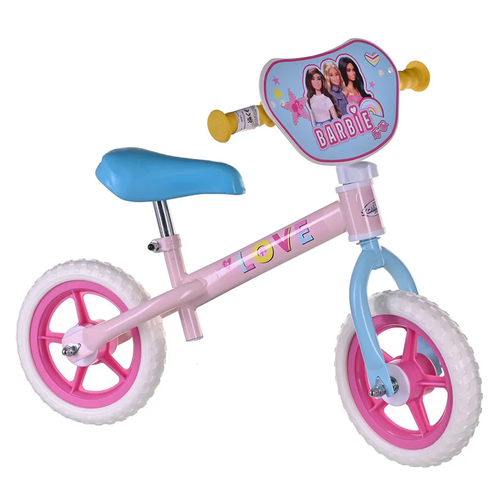 Toimsa Bikes Rider Bike 10´´ Barbie Sykkel, Multicolor, 24MON-3Y, Barnesykkel