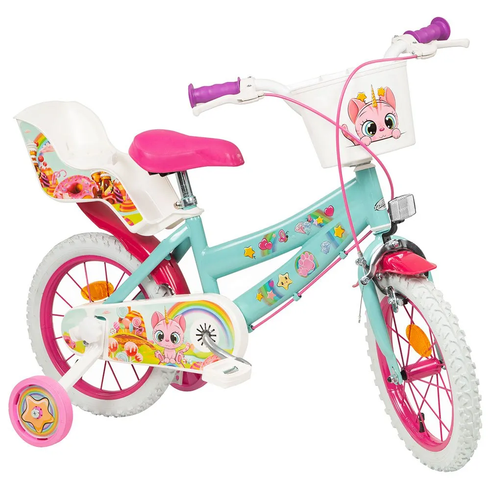 Toimsa Bikes Rider Bike 14´´ Gaticornio Sykkel, Blue marine, 4-5Y, Barnesykkel Toimsa Bikes Rider Bike 14´´ Gaticornio Sykkel, Blue marine, 4-5Y, Barnesykkel