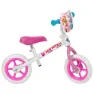 Toimsa Bikes Rider Paw Patrol Blanco 10´´ Løpesykkel, White, 24MON-3Y, Barnesykkel