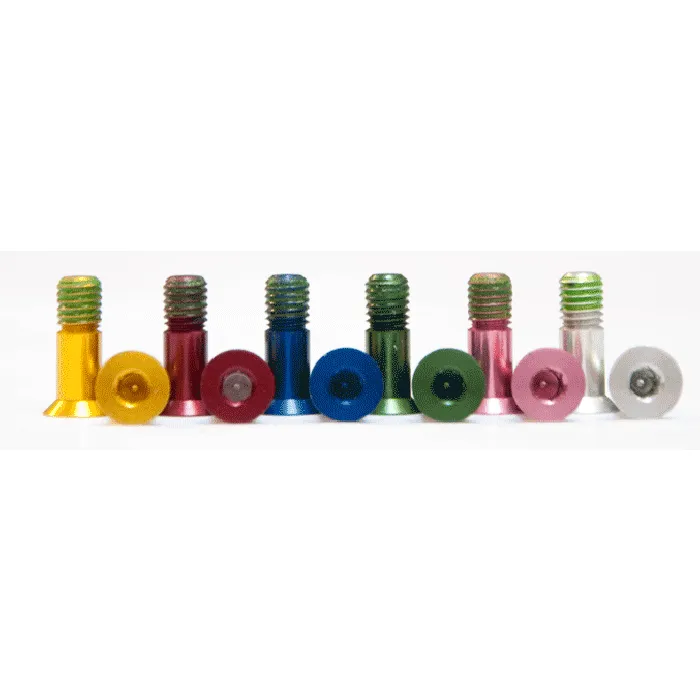 TOKEN bolter til trinsehjul, Svart/rød/grønn/blå/sølv/gull/rosa