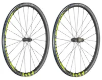 TOKEN G33 Carbon Hjulsett Til Gravel Og Cross Sort/Gul TOKEN G33 Carbon Hjulsett Til Gravel Og Cross Sort/Gul