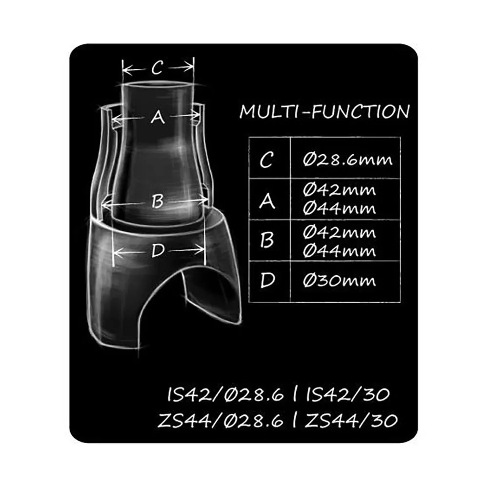TOKEN Tk080 Integrert Styrelager, Black, One Size