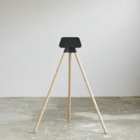 Tons iPad Stand Eiketre Med Holder Til Smartphone