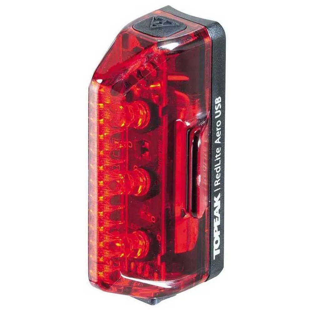 Topeak Aero Combo Usb Sykkellyktesett, Black, One Size Topeak Aero Combo Usb Sykkellyktesett, Black, One Size