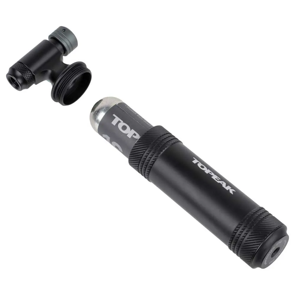 Topeak Airbooster Pro Co2-inflator, Black, One Size