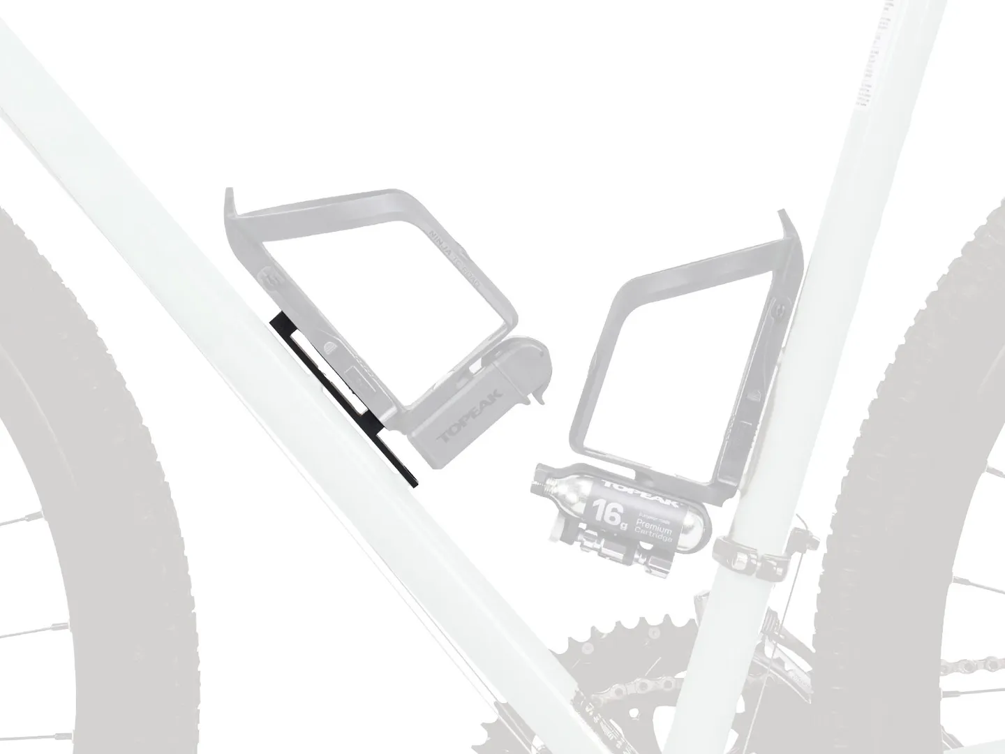 Topeak Alt-Position Flaskestativ Fester