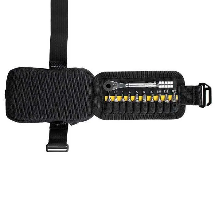 Topeak Elementa Verktøy Sadelveske, Black, One Size