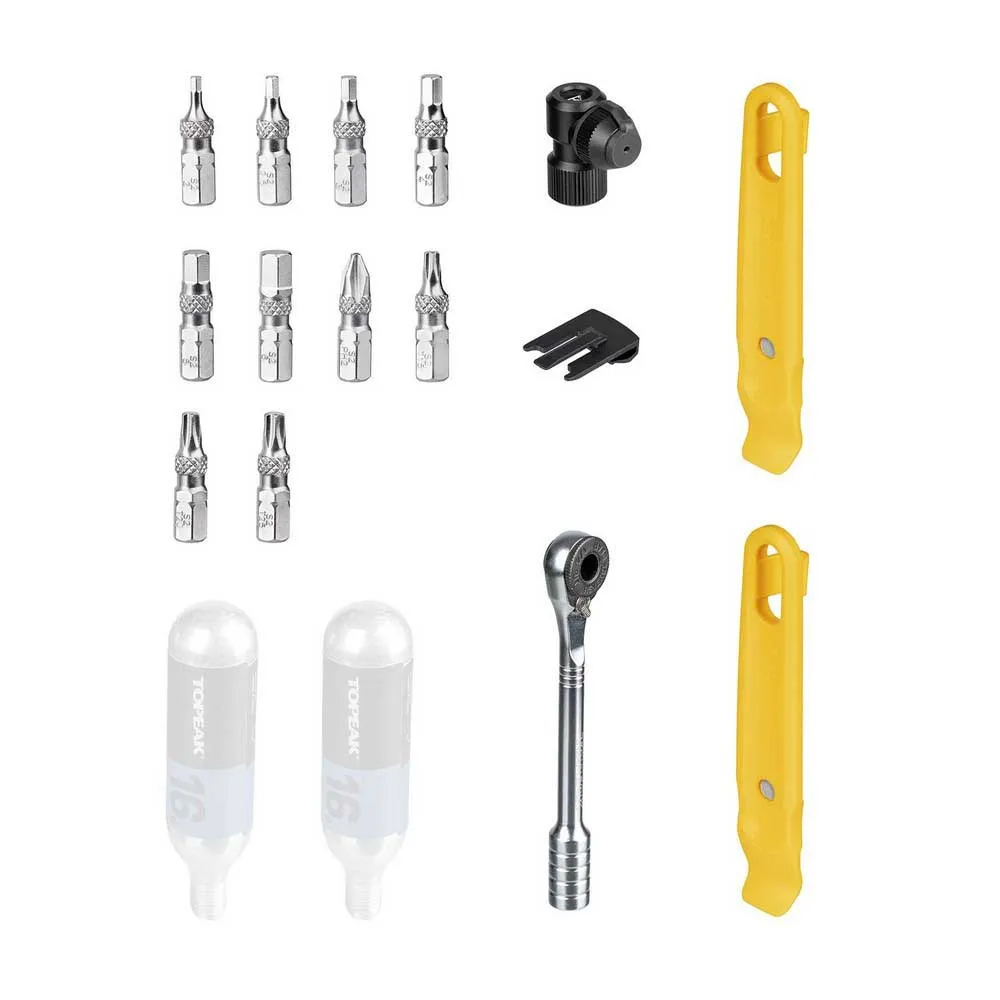 Topeak Escape Verktøyflaske, One size