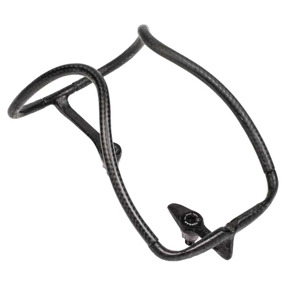 Topeak Feza Carbon V1p Flaskeholder, Black, One Size