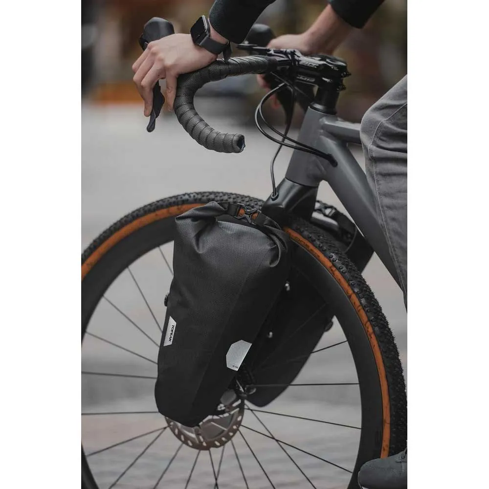Topeak Fork DryBag QR Gaffelveske, Black, One Size
