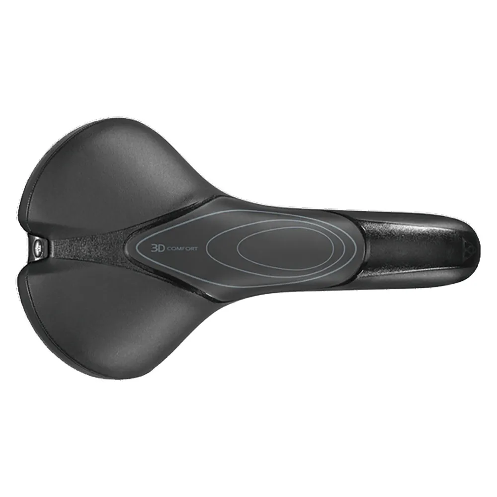 Topeak Free Rx Sykkelsete, Black / grey, 160mm
