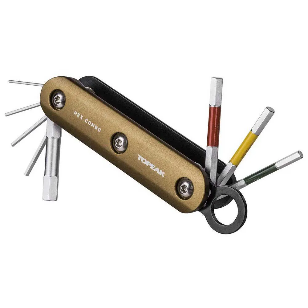 Topeak Hex Combo Multiverktøy, Copper, One Size Topeak Hex Combo Multiverktøy, Copper, One Size