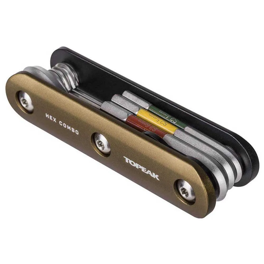 Topeak Hex Combo Multiverktøy, Copper, One Size Topeak Hex Combo Multiverktøy, Copper, One Size